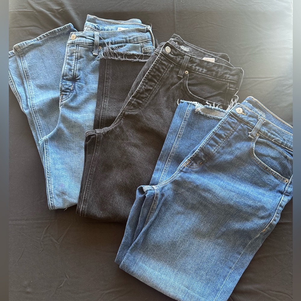 3 Pairs of Denim Jeans